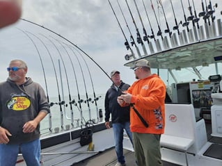 Morning Wallaye or Perch charter