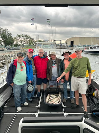 Morning Wallaye or Perch charter