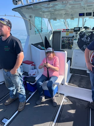 Morning Wallaye or Perch charter