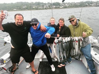 Pudget Sound Salmon Trip