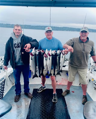 Pudget Sound Salmon Trip