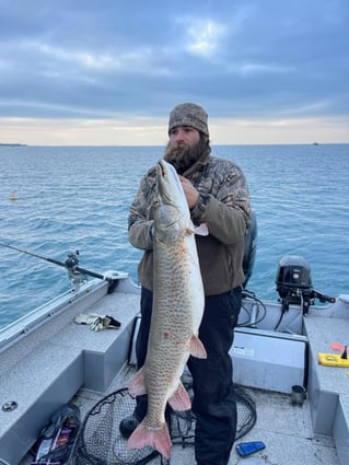 Lake St. Clair trolling trip