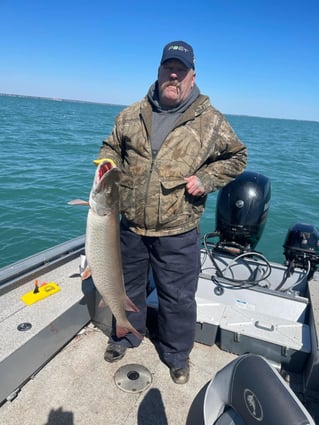 Lake St. Clair trolling trip