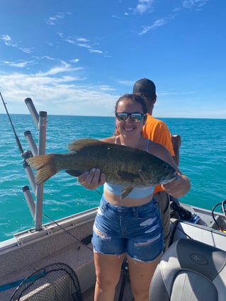 Lake St. Clair trolling trip