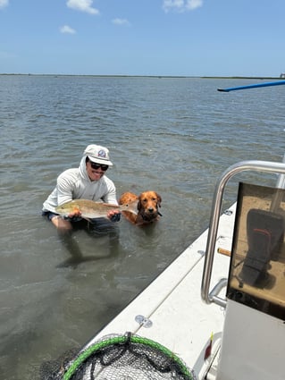 Sight casting the flats 