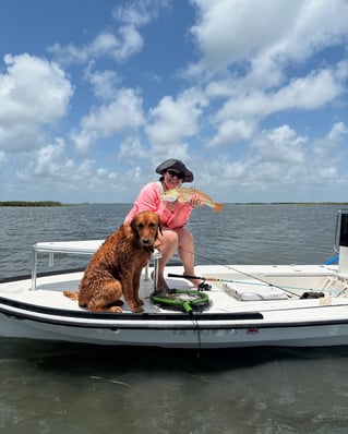 Sight casting the flats 