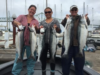 8 Hour Trip – Chinook / Coho Salmon