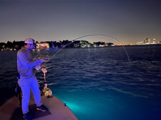 Night Tarpon Fishing