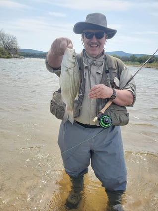 FLYFISHING THE LLANO RIVER, TX!