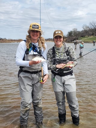FLYFISHING THE LLANO RIVER, TX!