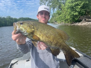 Smallmouth Bass Catching