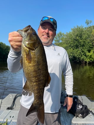 Smallmouth Bass Catching
