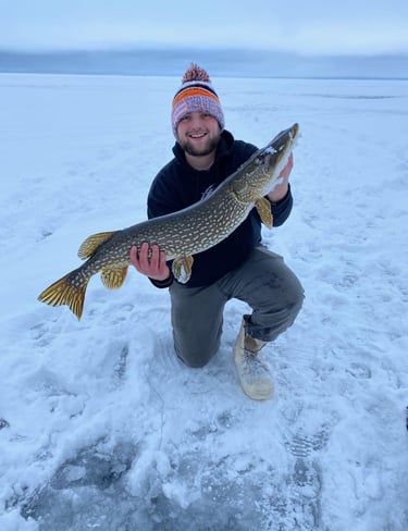 Lake Houghton Ice Fishing