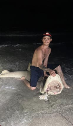 LAND BASED SHARK FISHING