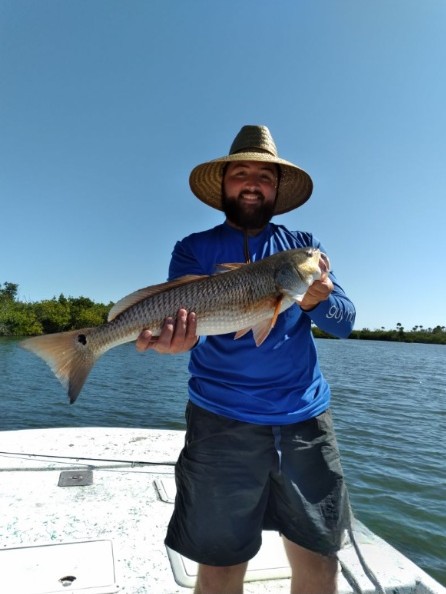 Redfish Fishing in Oak Hill, Florida