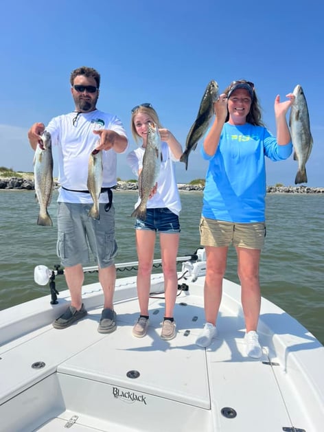 Speckled Trout Fishing in Dauphin Island, Alabama