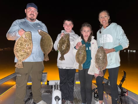 Night Saltwater Bowfishing