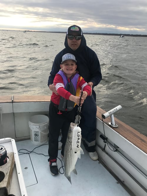 Striped Bass , Raritan Bay & Ocean