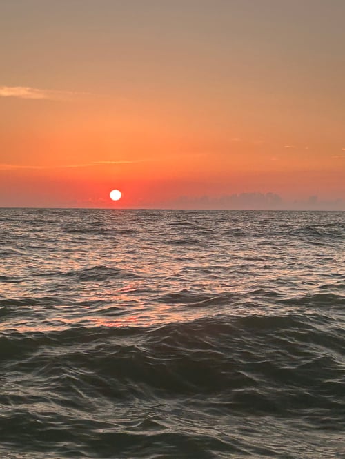 Sunset in the gulf
