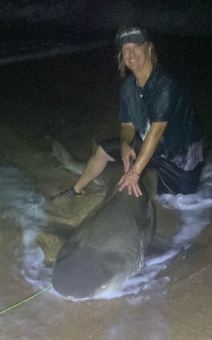 Evening Surf Shark Fishing!