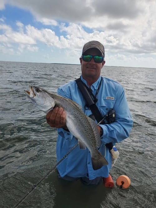 Speckled Trout Fishing in Aransas Pass, Texas