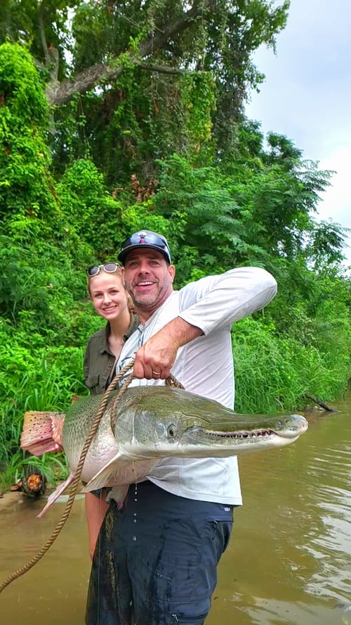 Fishing On Houston's Buffalo Bayou