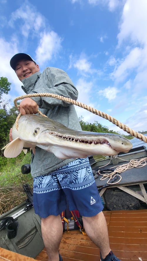 Fishing Houston's San Jacinto River