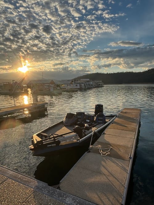 Fishing On Trinity Lake
