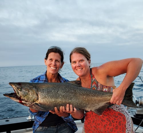 Fishing On Lake Michigan!