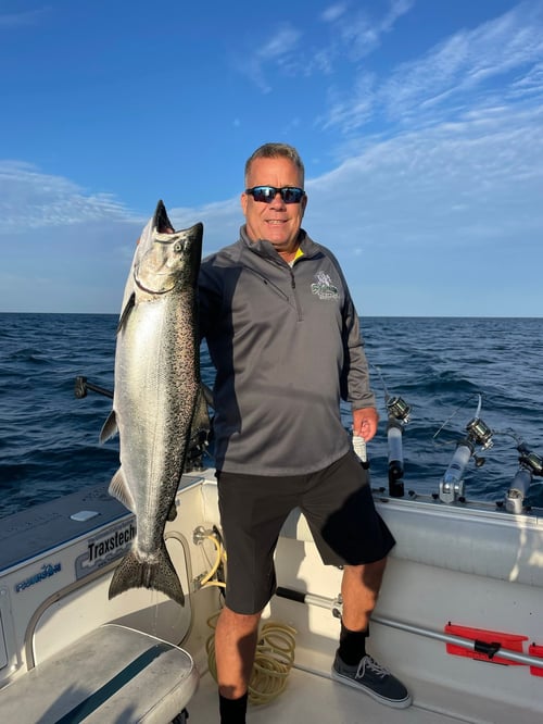 Lake Michigan Salmon Trip