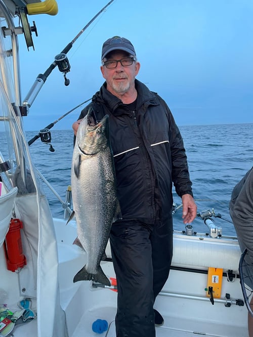 Lake Michigan Salmon Trip