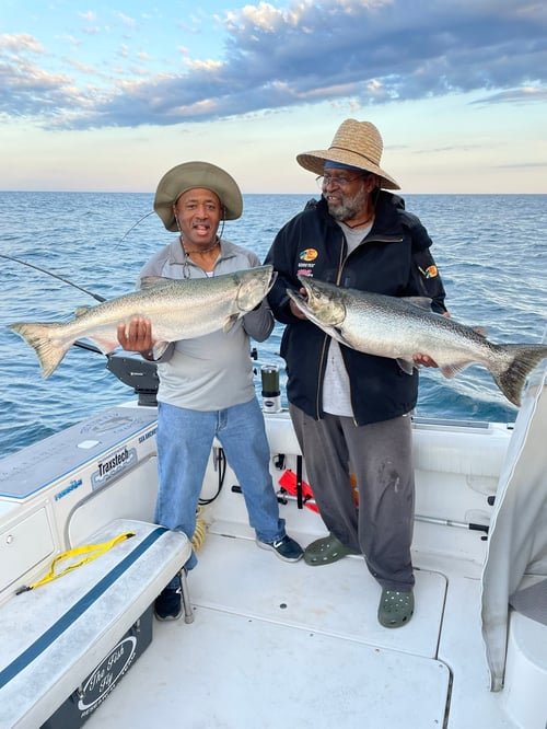 Lake Michigan Salmon Trip