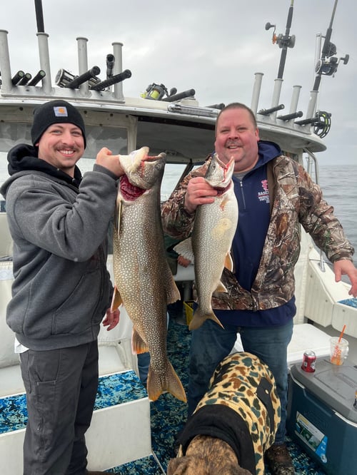 Offshore Lake Trout Fishing