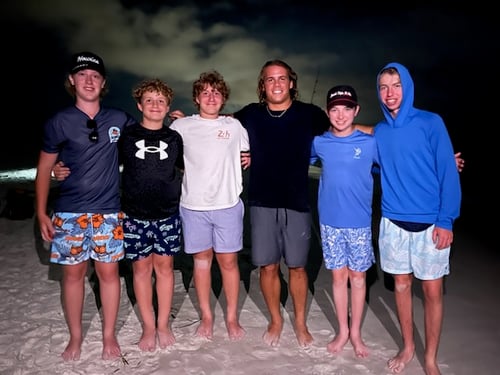 Nightime Shark Fishing Charter 