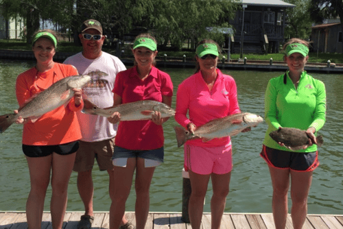 Flounder, Redfish Fishing in Rockport, Texas
