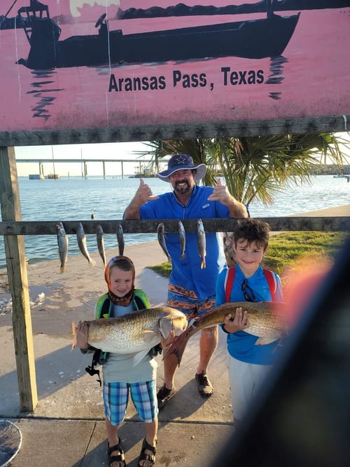 Redfish Fishing in Port Aransas, Texas