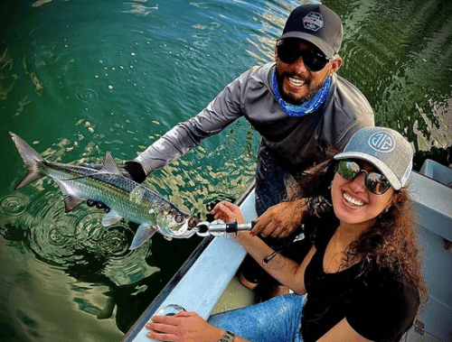 Tarpon Fishing in Miami Beach, Florida