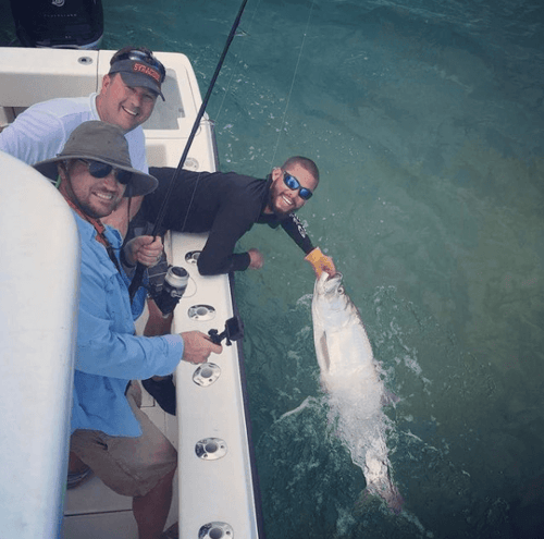 Tarpon Fishing in Miami Beach, Florida