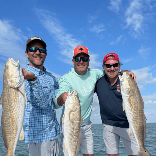 Redfish Fishing in South Padre Island, Texas