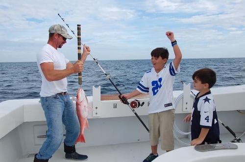 Red Snapper Fishing in Destin, Florida