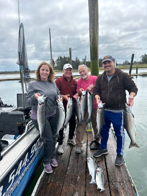 Astoria Salmon Fishing at Buoy 10
