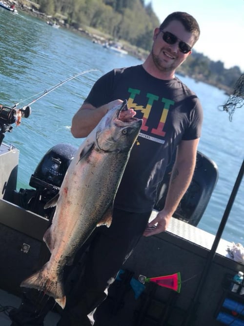 Salmon Fishing and Crabbing Combo