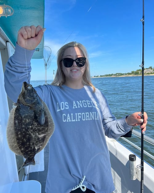 Flounder Fishing in Port Washington, New York