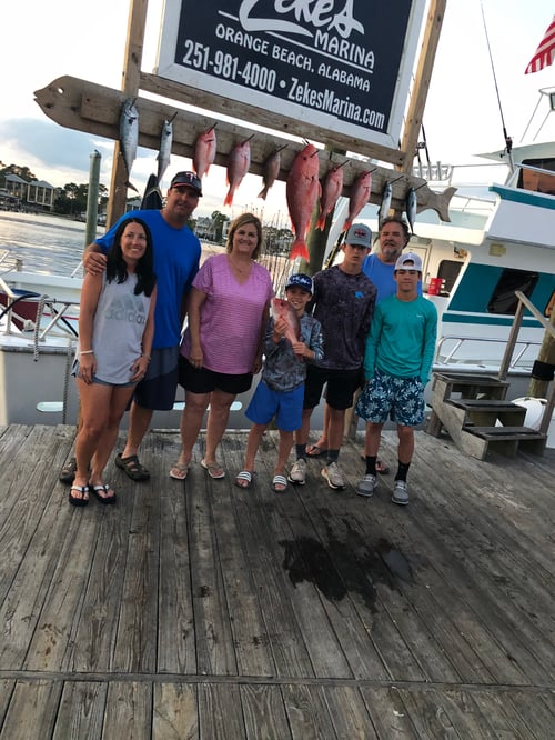6 hour bottom fishing trip