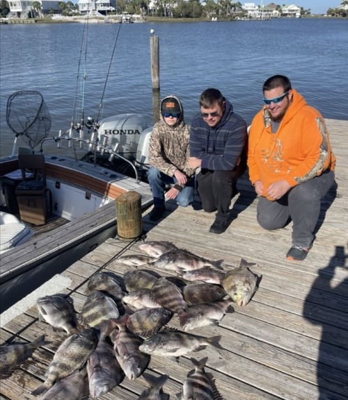 Dauphin Island Flounder Gigging