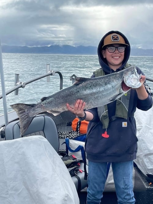 Inshore-Jetty Salmon Fishing