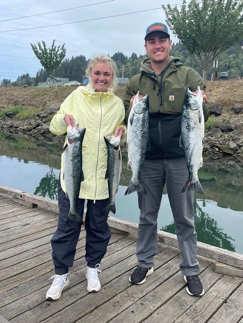 Inshore-Jetty Salmon Fishing