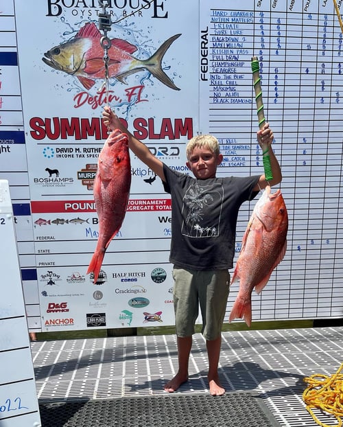 Red Snapper Fishing in Destin, Florida