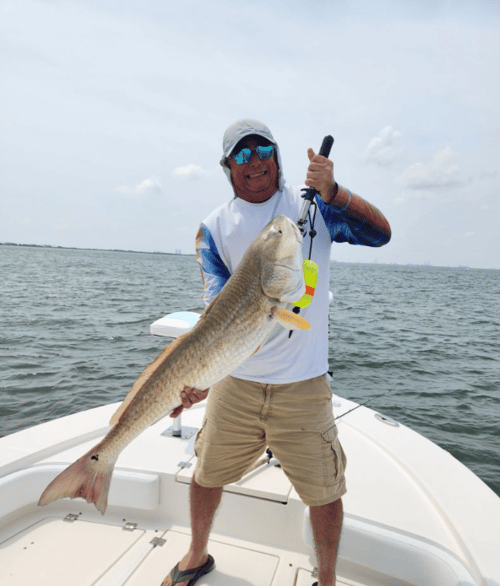 Redfish Fishing in Galveston, Texas