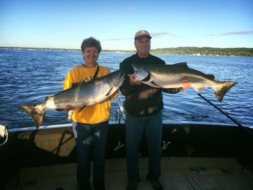 Grand Traverse Bay Salmon And Lake Trout
